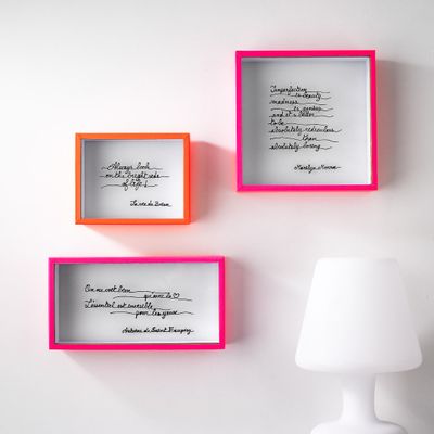 Unique pieces - Neon Curiosities Boxes - VALENTINE HERRENSCHMIDT