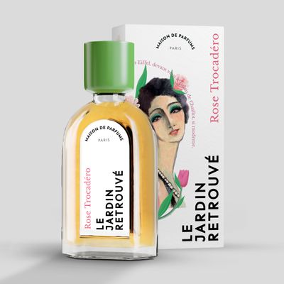 Fragrance for women & men - Rose Trocadéro 50ml - LE JARDIN RETROUVÉ
