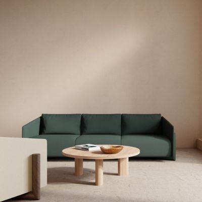 Sofas - Timber 4 seater sofa - KANN