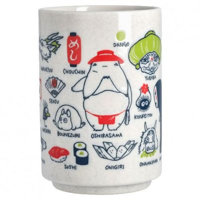 Mugs - LARGE JAPANESE TEA CUP ARUBAYA  - SPIRITED AWAY - SEMIC / MAISON GHIBLI