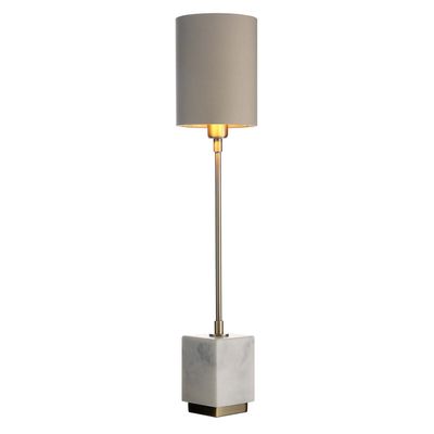 Lampes de table - Lindau, lampe de table en marbre blanc - RV ASTLEY LTD