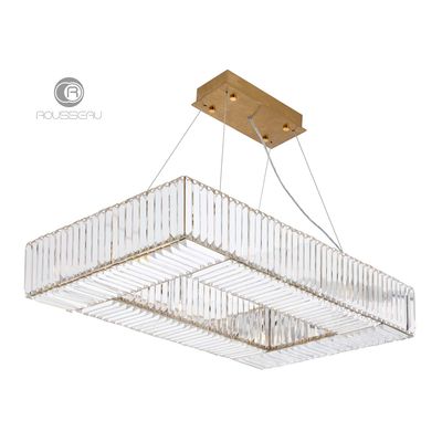 Ceiling lights - Fairlawns Rectangular Chandelier BR - RV ASTLEY LTD