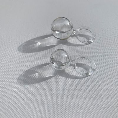 Jewelry - Clear Small droplet ring  - LAJEWEL