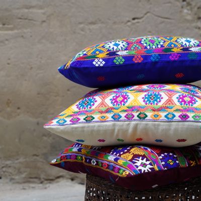 Coussins textile - Coussin YENG - BHUTAN TEXTILES