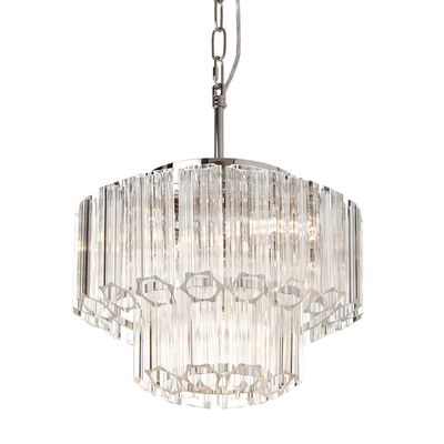 Ceiling lights - Nasser Small Chandelier - RV ASTLEY LTD