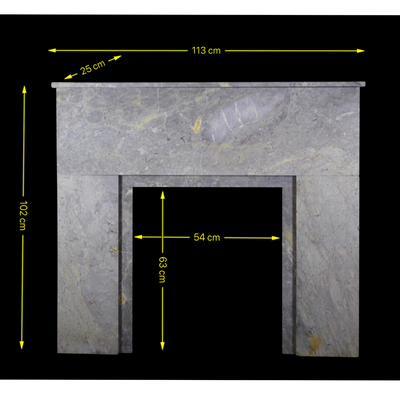 Objets de décoration - Petite Cheminée Art Déco. - MAISON LEON VAN DEN BOGAERT ANTIQUE FIREPLACES AND RECLAIMED DECORATIVE ELEMENTS