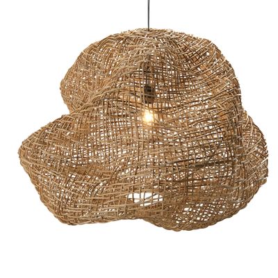 Hanging lights - Andora wicker pendant light - OBRA CEBUANA