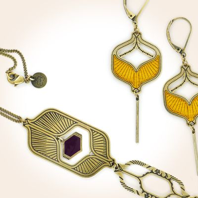 Bijoux - Tohu Bohu : boucles, bracelets et colliers. - AMELIE BLAISE