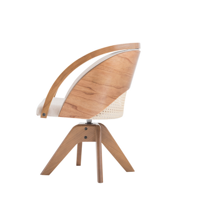 Fauteuils - Fauteuil Pivotant Jasmin  - STUDIO MARTA MANENTE DESIGN