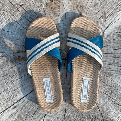Loungewear - Les Mauricettes by Lucien, ultra-light men's flip-flops - LES MAURICETTES