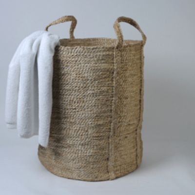 Shopping baskets - Round jute basket - MAISON BENGAL