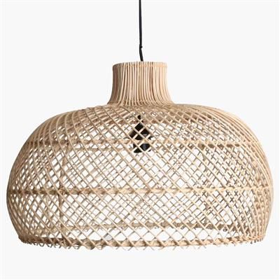 Hanging lights - Maze lamp natural & black - RAW MATERIALS