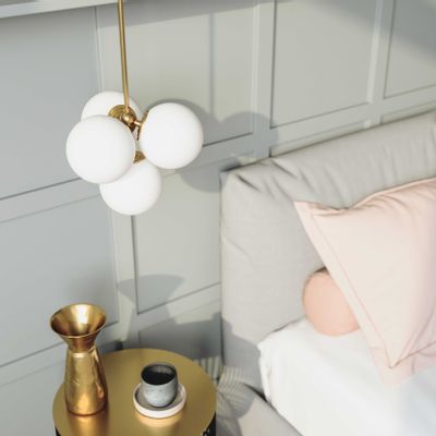 Decorative objects - AMPELOS suspension - GOBOLIGHTS