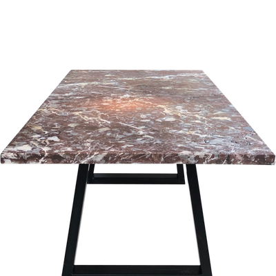 Decorative objects - Marble Table from the Abbey of Rochefort. - MAISON LEON VAN DEN BOGAERT ANTIQUE FIREPLACES AND RECLAIMED DECORATIVE ELEMENTS