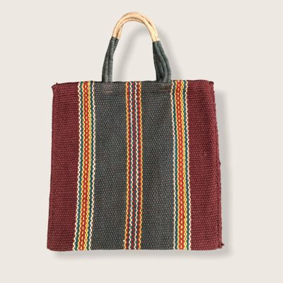 Sacs et cabas - SACS EN PORESH EN JUTE - MAISON BENGAL