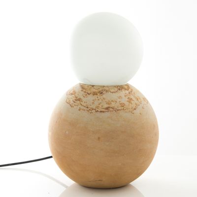 Sculptures, statuettes et miniatures - LAMPE DE TABLE GRANDE BOULE - DESIGN ROOM COLOMBIA