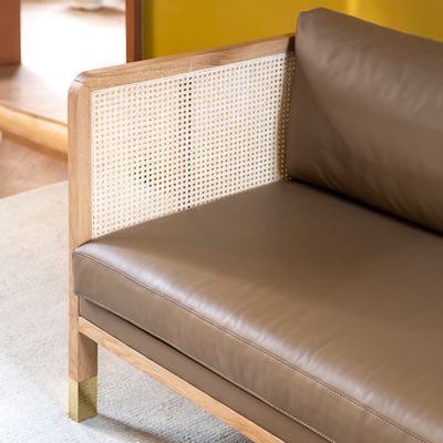 Sofas for hospitalities & contracts - Wicker Sofa 210 - RED EDITION