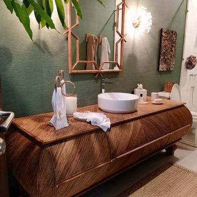Autres tables - Cabinet de toilette Bougainvilla - E. MURIO MANILA