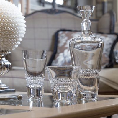 Cristallerie - ADDENDUM Carafe à décanter, gobelet DOF et HB - MARIO CIONI & C