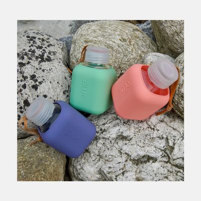 Other office supplies - SQUIREME. Y2  - The Cube - ENERGIZED HANDMADE PREMIUM QUALITY GLASS BOTTLE (370 ml /13 oz) SUSTAINABLE, PORTABLE - SQUIREME.