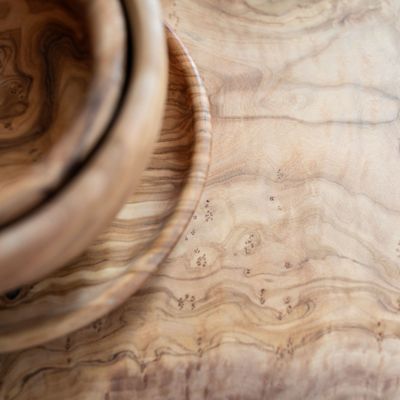 Plats et saladiers - Planches en Bois d'olivier. - VAN VERRE