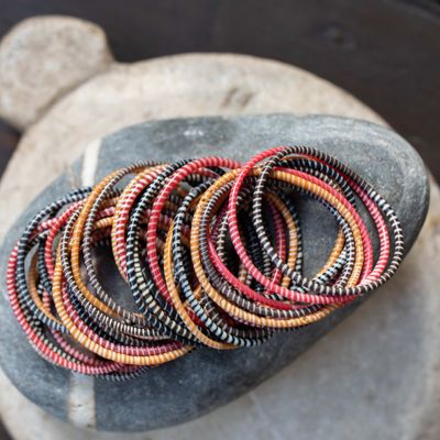 Pièces uniques - Bracelets - Flipflop - VAN VERRE