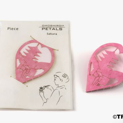 Stationery - SAKURA Piece - OMOSHIROI BLOCK