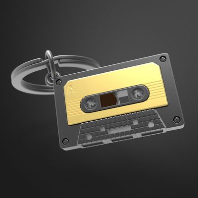 Cadeaux - Porte-clés Vintage Audio Tape K7 - METALMORPHOSE