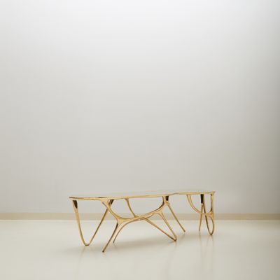 Benches - Ink Bench Brass Top - MASAYA