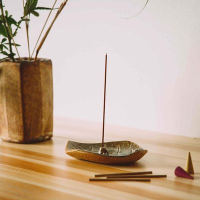 Plateaux - Porte-encens Konoha/Leaf - SHOYEIDO INCENSE CO.