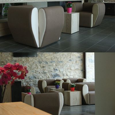 Sofas for hospitalities & contracts - Tulipa Contemporain | Sofa and Armchair. Modular. - CREARTE COLLECTIONS