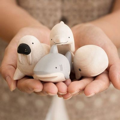 Children's decorative items - Wooden design animals T-Lab - ROBINSON