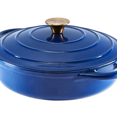 Faitouts - Barbary & Oak Foundry Casserole peu profonde en fonte 28 cm - RKW LTD - BARBARY & OAK
