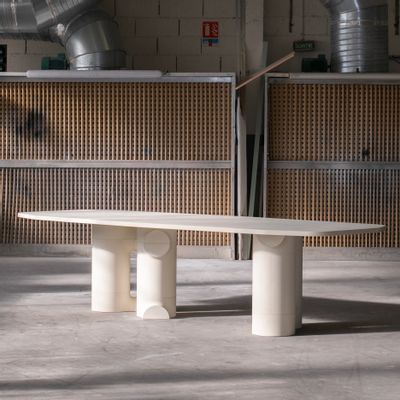 Tables Salle à Manger - Grande table Luo, 3 pieds - MANUFACTURE XXI