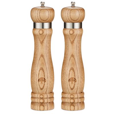 Moulins à épices - Moulins à sel et poivre en bois de frêne de Barbary & Oak Hoxton - RKW LTD - BARBARY & OAK