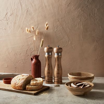 Spice grinders - Barbary & Oak Hoxton Ash Wood Salt & Pepper Mills - RKW LTD - BARBARY & OAK