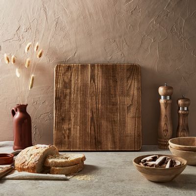 Kitchen utensils - Barbary & Oak Hoxton Square Ash Wood Chopping Board - RKW LTD - BARBARY & OAK