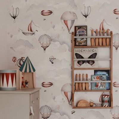 Children's decorative items - Balloons Adventure DEKORNIK Wallpaper - DEKORNIK