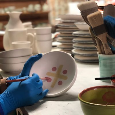 Everyday plates - Tres en Raya Multicolor - plates sets, mugs sets, bowls sets - AUTHENTIQUE LIVING