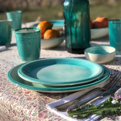 Assiettes au quotidien - Assiette à dîner AGUA                                                                                   - AUTHENTIQUE LIVING