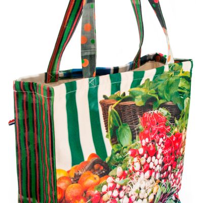 Bags and totes - Shopping bag "Radish - Carrots" - MARON BOUILLIE
