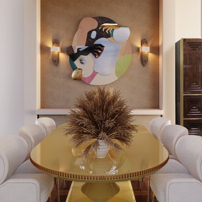 Dining Tables - Cortez II Dining Table - MALABAR