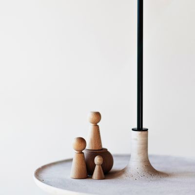 Mobilier et rangements pour bureau - Vide-poche étagère TOUPY - Travertin - MADEMOISELLE JO