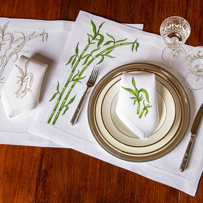Sets de table - Set de table Bambù et serviette - NIVES BY BALDINI E CECCHI