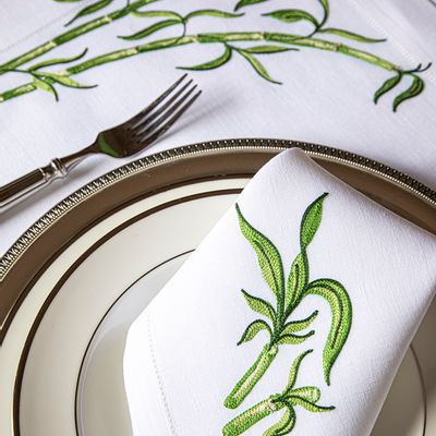 Sets de table - Set de table Bambù et serviette - NIVES BY BALDINI E CECCHI