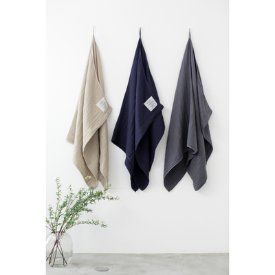 Throw blankets - Serviette gaze 2,5 couches / serviette de bain taille L - SHINTO TOWEL