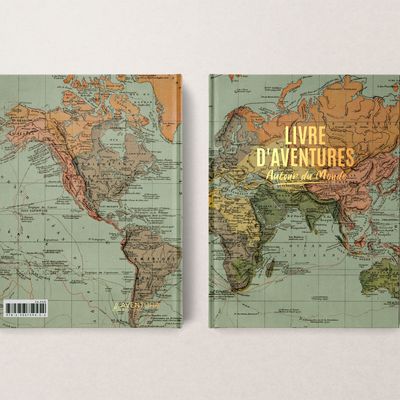 Papeterie bureau - Livre d'Aventures autour du monde - AVENTURA ÉDITIONS