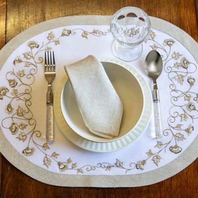 Table linen - Rose Intecciate Placemat - NIVES BY BALDINI E CECCHI