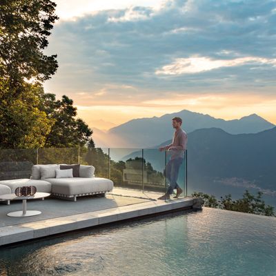 Lawn sofas   - Argo Alu collection - TALENTI SPA