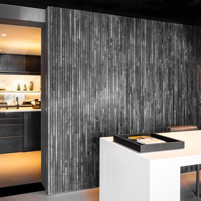 Revêtements muraux - BARR Tundra Grey - Panneau acoustique - ALPHENBERG